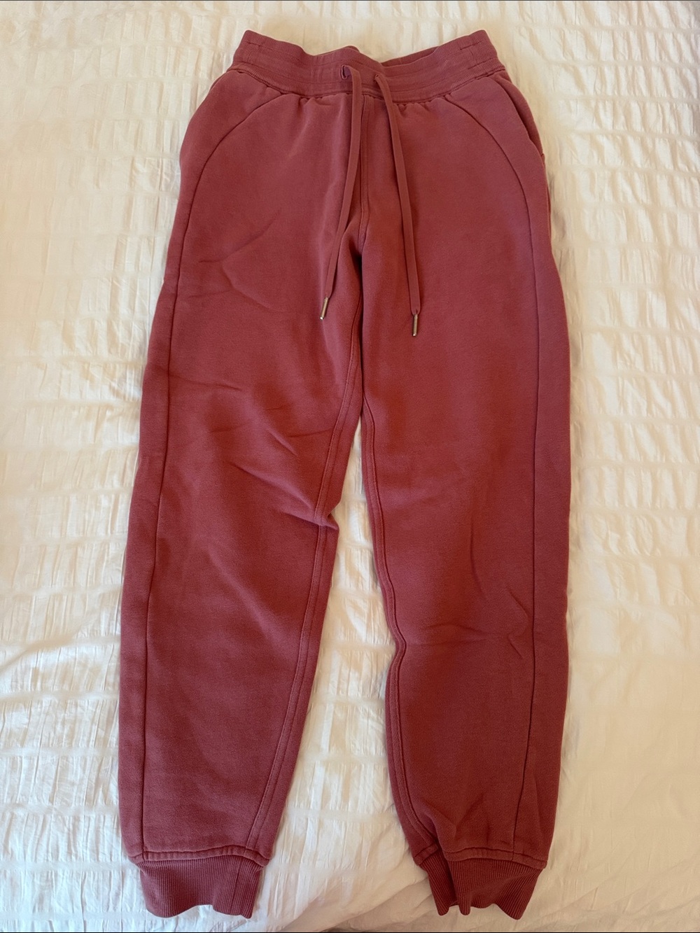 lululemon athletica Maroon Track Joggers